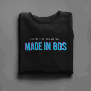 Camiseta “Made in 80s”